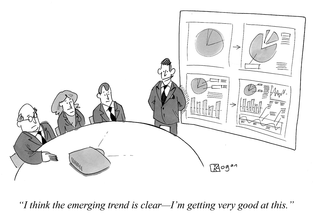 Cartoon about metrics.